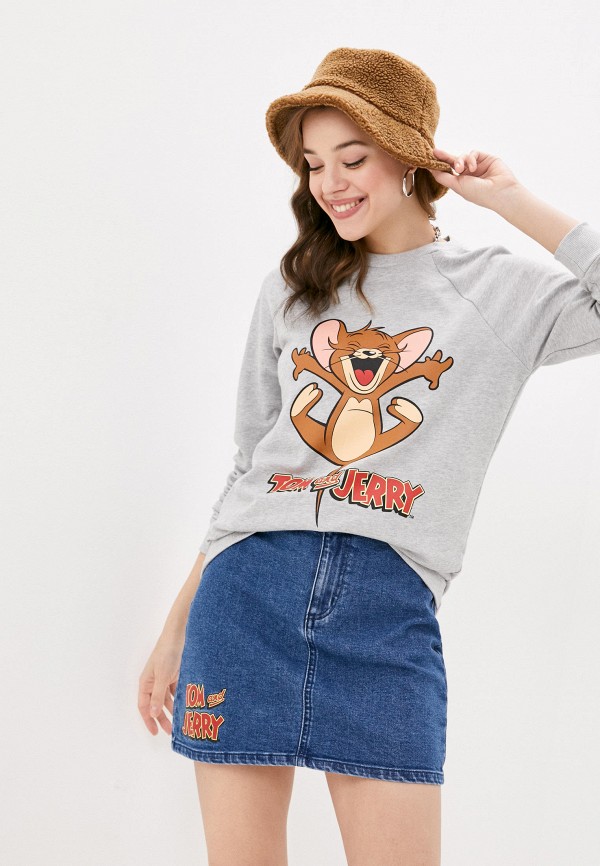 

Свитшот Tezenis, Серый