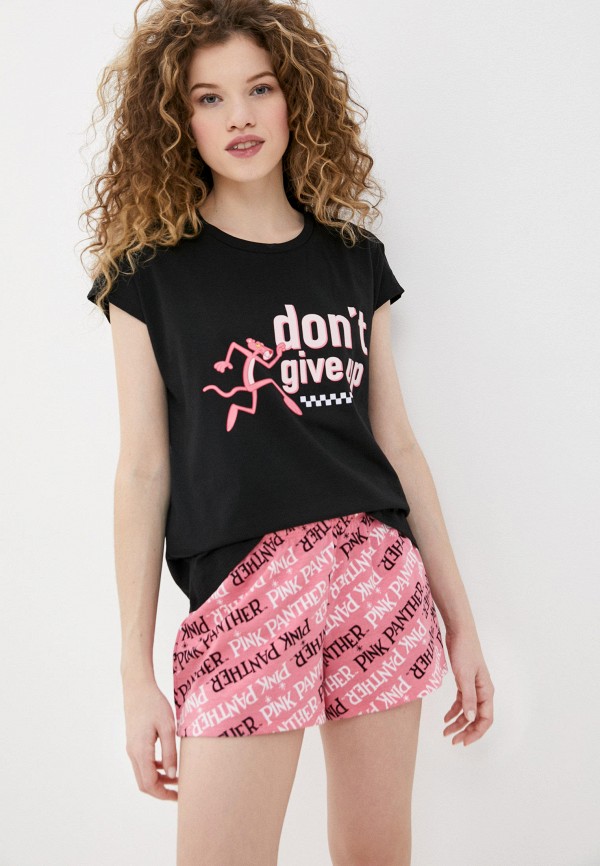

Пижама Tezenis, Розовый;черный, Tezenis MP002XW05RB0