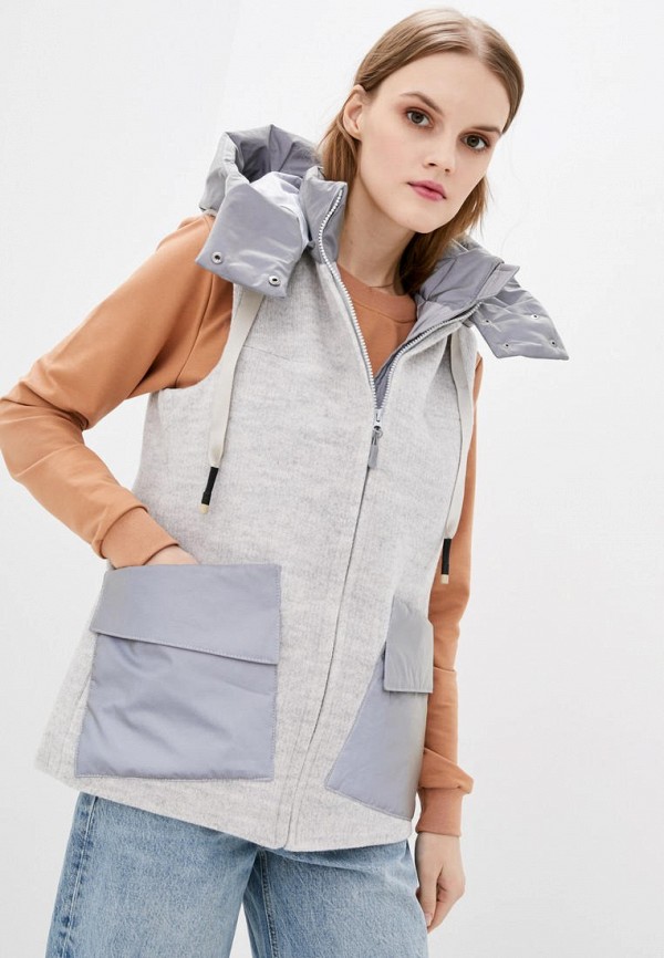 

Жилет утепленный Modniy Oazis, Серый