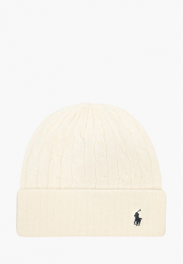 

Шапка Polo Ralph Lauren, Бежевый, Polo Ralph Lauren MP002XW05SCT