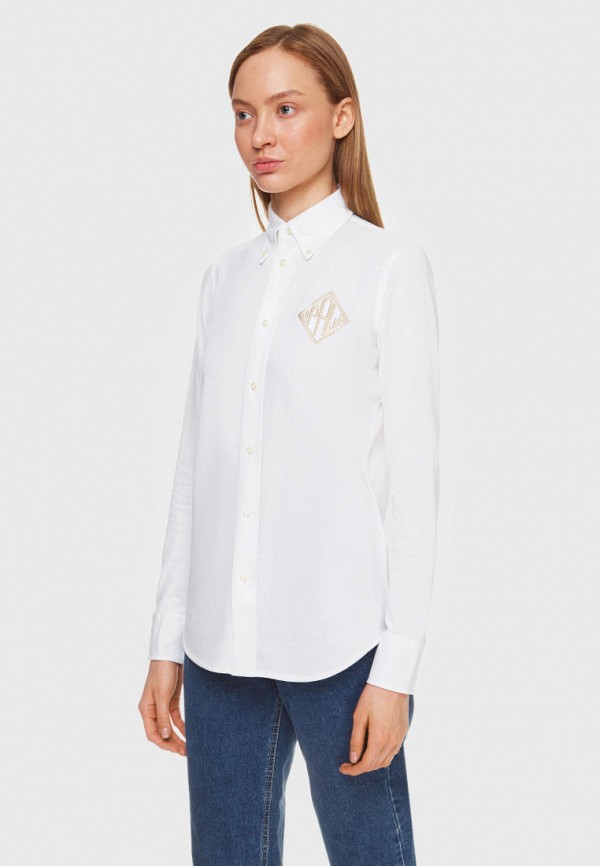 

Рубашка Polo Ralph Lauren, Белый, Polo Ralph Lauren MP002XW05SCY
