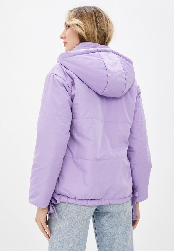 Куртка утепленная Снежная Королева цвет фиолетовый  Фото 3