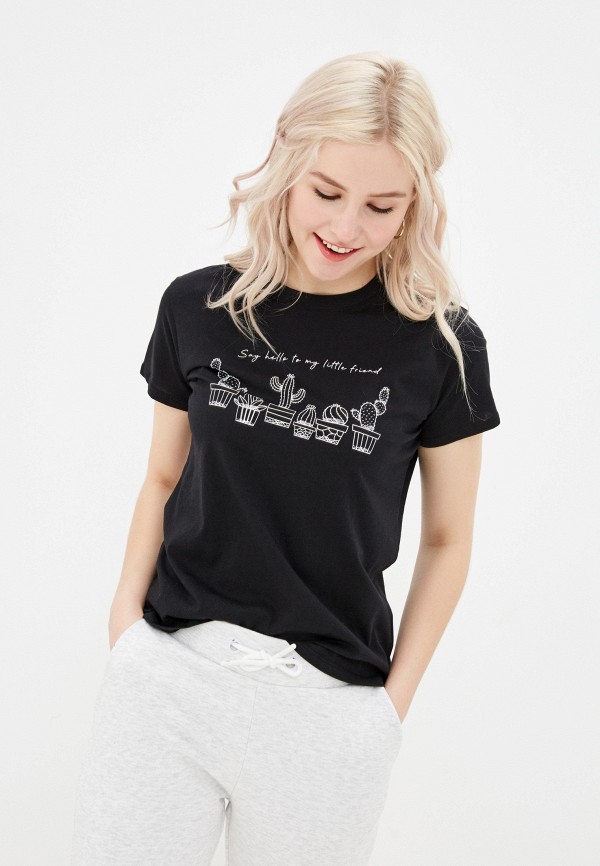 

Футболка Mavi, Черный, CACTUS PRINTED T-SHIRT