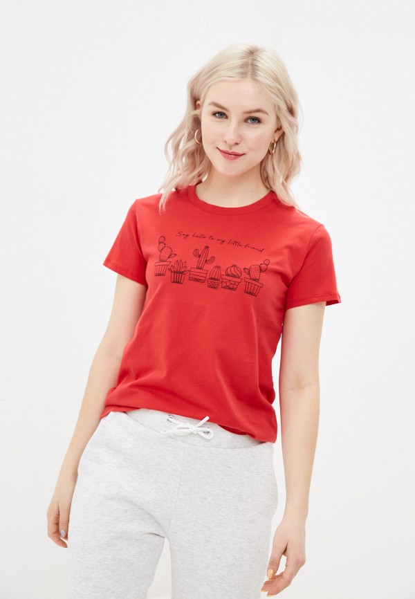 

Футболка Mavi, Красный, CACTUS PRINTED T-SHIRT