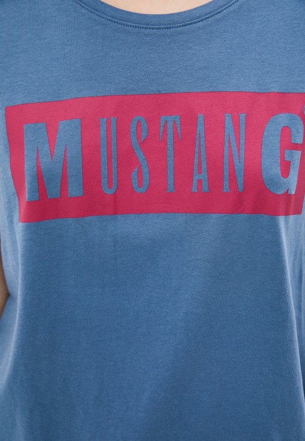 

Футболка Mustang, Синий, Alina C Logo Tee