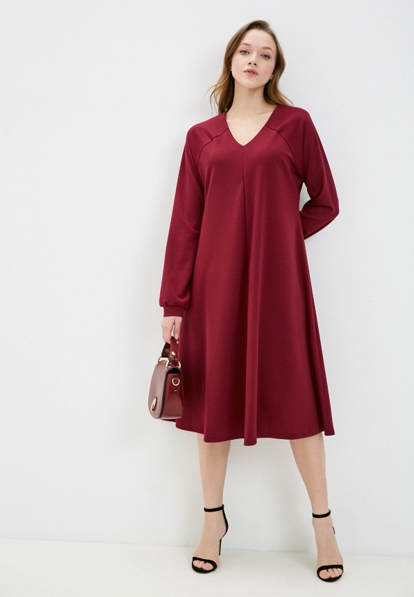 Платье Bazzaro цвет бордовый 