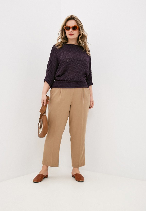 Джемпер Стим фиолетовый, размер 52, фото 2