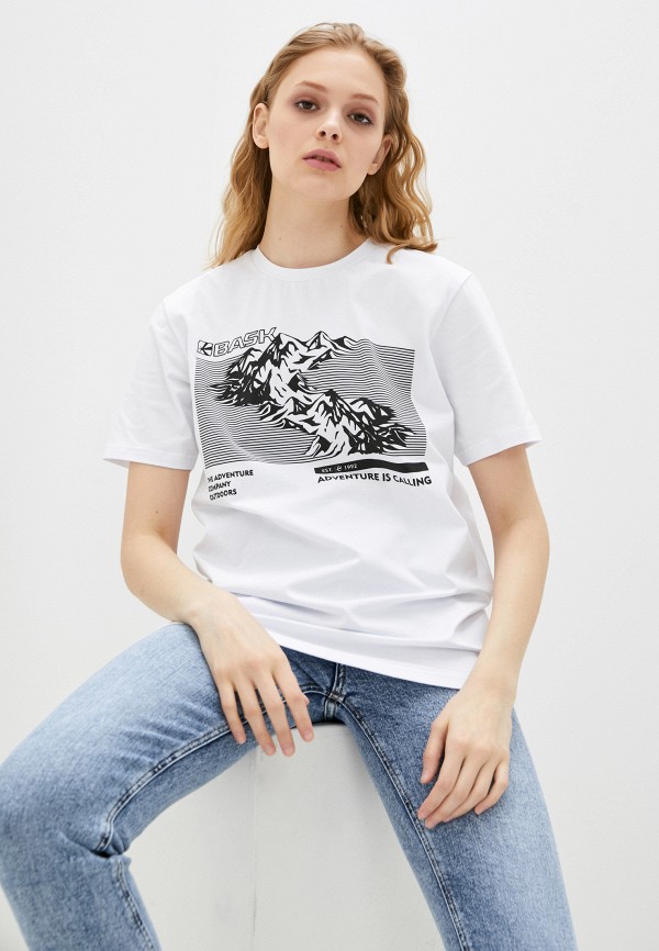

Футболка BASK, Белый, Topography LT