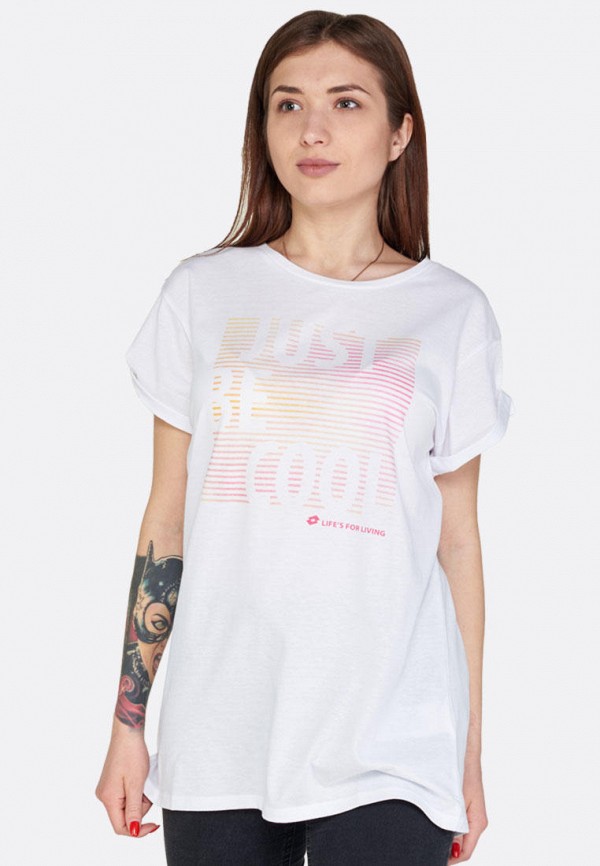 

Футболка спортивная Lotto, Белый, TEE COOL W JS