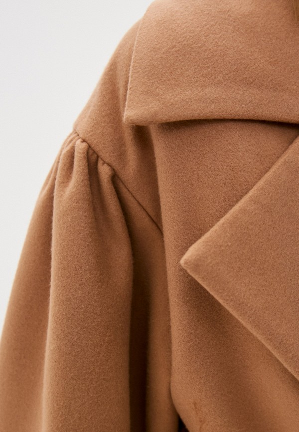 Пальто Zlatoni цвет коричневый  Фото 5