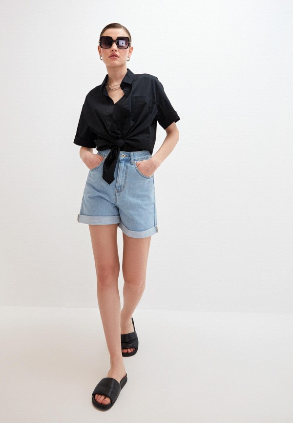 фото Шорты джинсовые zarina