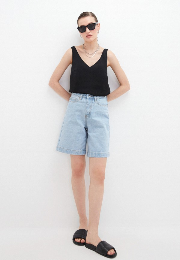 фото Шорты джинсовые zarina