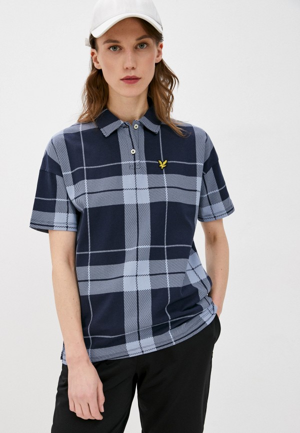

Поло Lyle & Scott, Синий