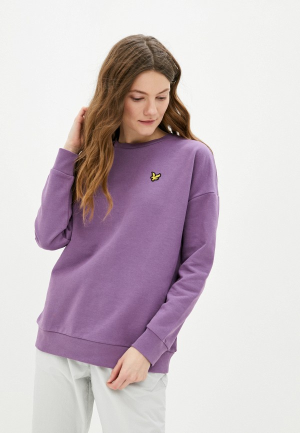

Свитшот Lyle & Scott, Фиолетовый