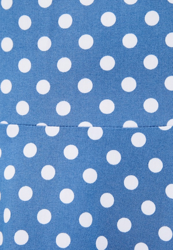 Платье Анна Голицына цвет голубой  Фото 4