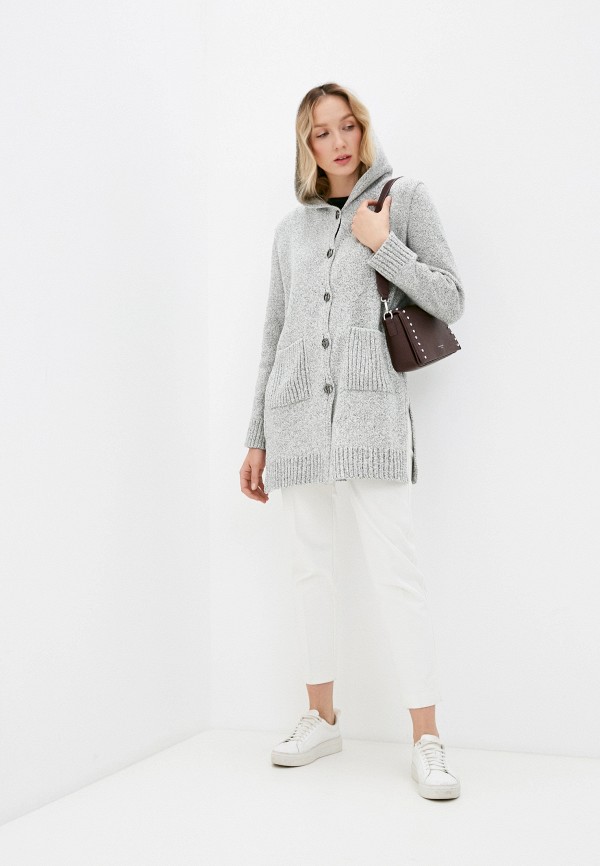 Кардиган Стим серый, размер 52, фото 2