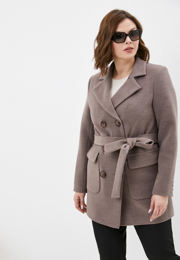 

Полупальто Meltem Collection, Коричневый