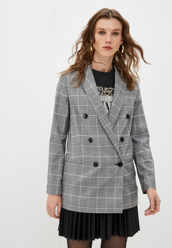 

Пиджак AllSaints, Серый, ASTRID CHECK
