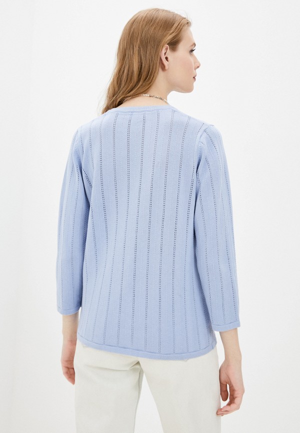 Пуловер Micha цвет голубой  Фото 3