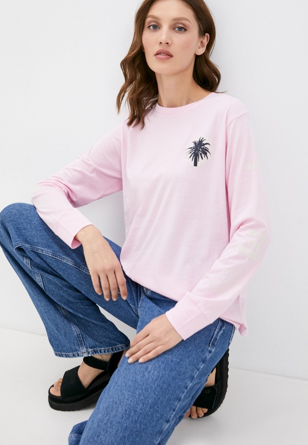 

Лонгслив Billabong, Розовый, FAR OUT LOGO