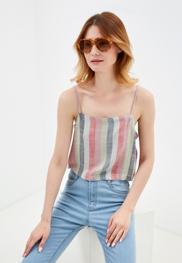 

Топ RVCA, Разноцветный, LOGAN STRIPE