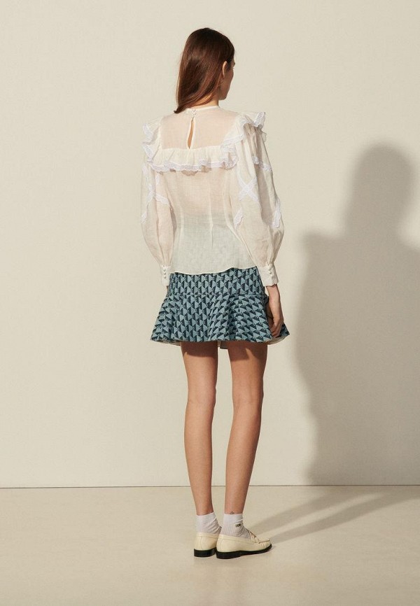 

Блуза Sandro, Белый, Sandro MP002XW062OV