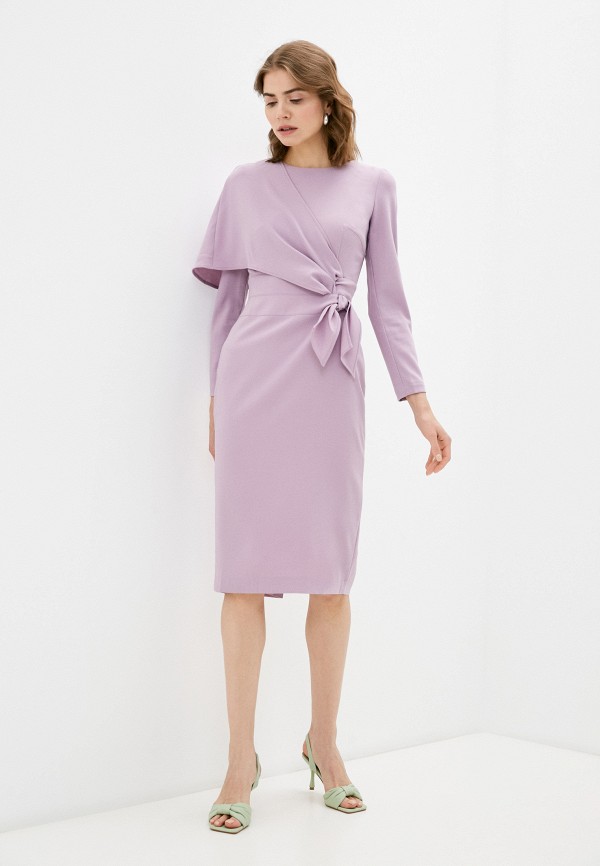 Платье BGL цвет фиолетовый  Фото 2