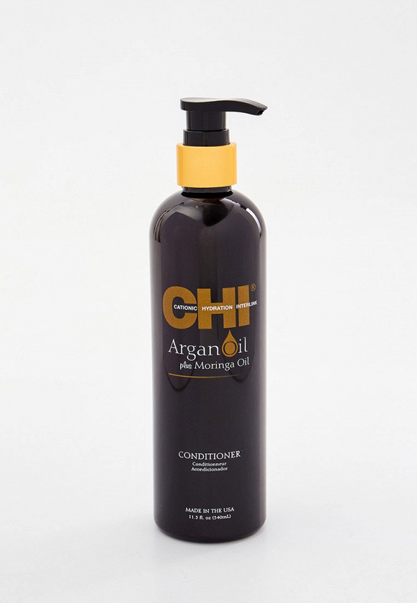 Кондиционер для волос Chi сухих и поврежденных с маслом арганы и маслом моринги CHI ARGAN OIL, 340 мл