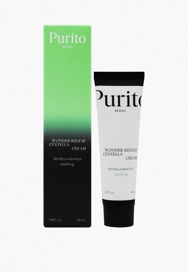 Крем для лица Purito с центеллой Centella Green Level Recovery Cream, 50 мл восстанавливающий крем purito centella green level recovery cream 50 мл