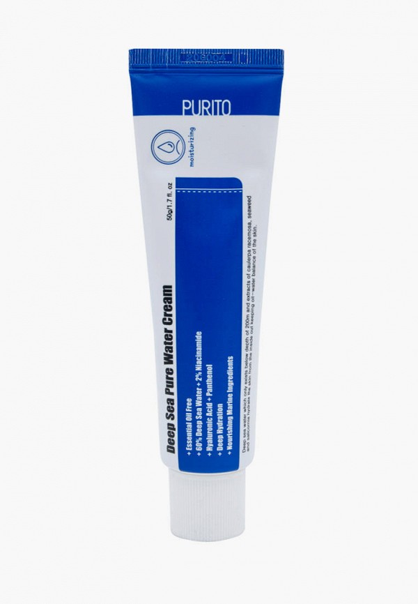 

Крем для лица Purito, Белый, с морской водой Deep Sea Pure Water Cream, 50 мл