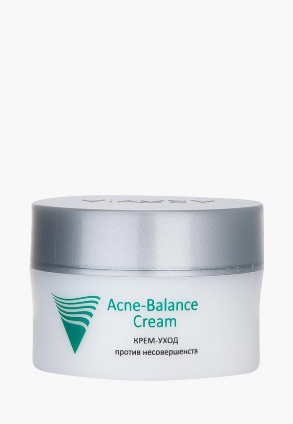 Крем для лица Aravia Professional уход против несовершенств Acne-Balance Cream, 50 мл aravia кисть aravia professional косметологическая для нанесения пилингов 1 шт