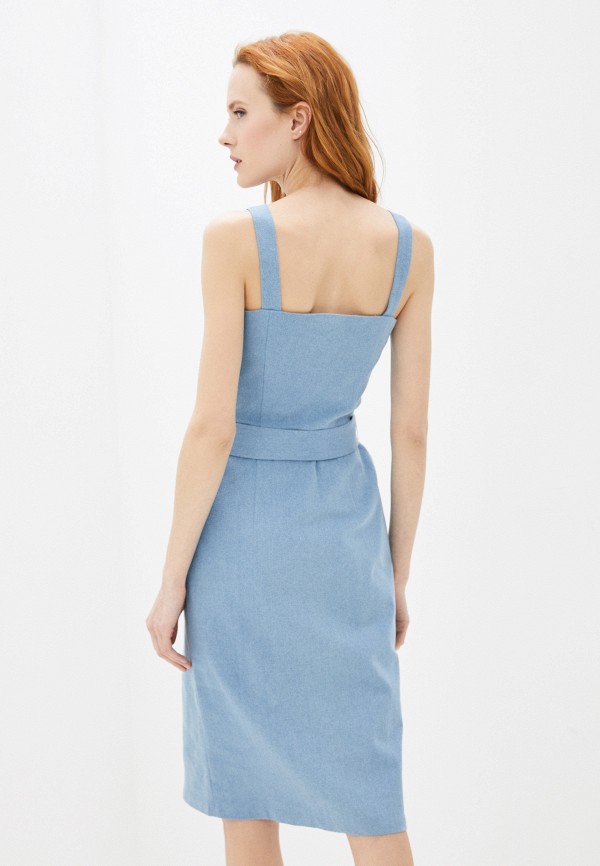 Сарафан Baon голубой, размер 48, фото 3