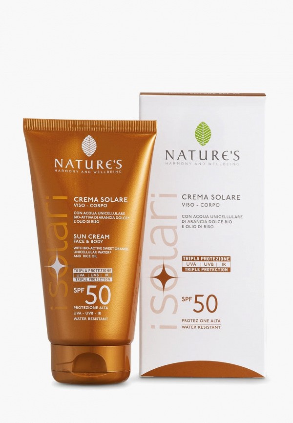 Крем солнцезащитный Natures Harmony and Wellbeing 3381₽