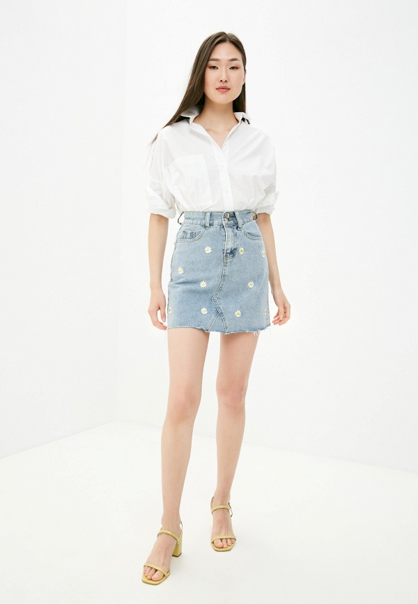 фото Юбка джинсовая euros style