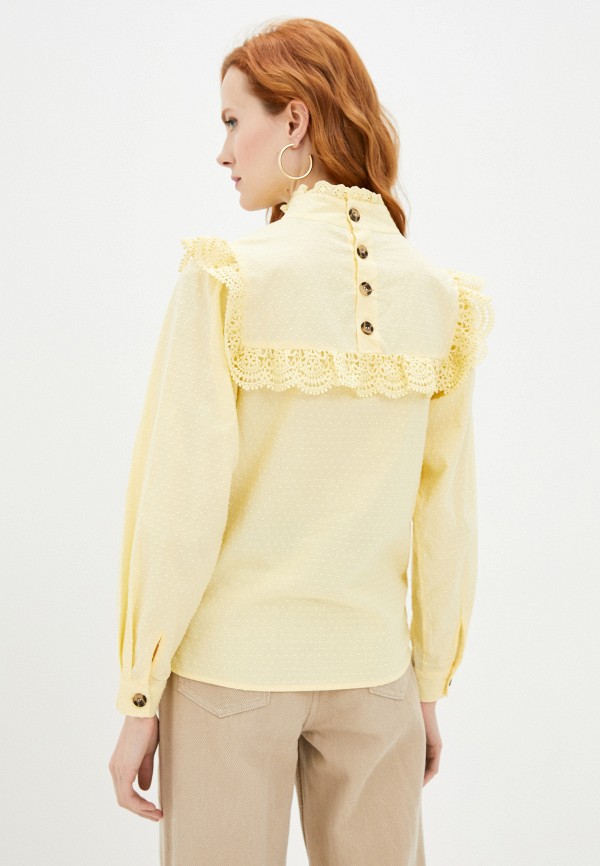 Блуза Francesco Donni цвет желтый  Фото 3