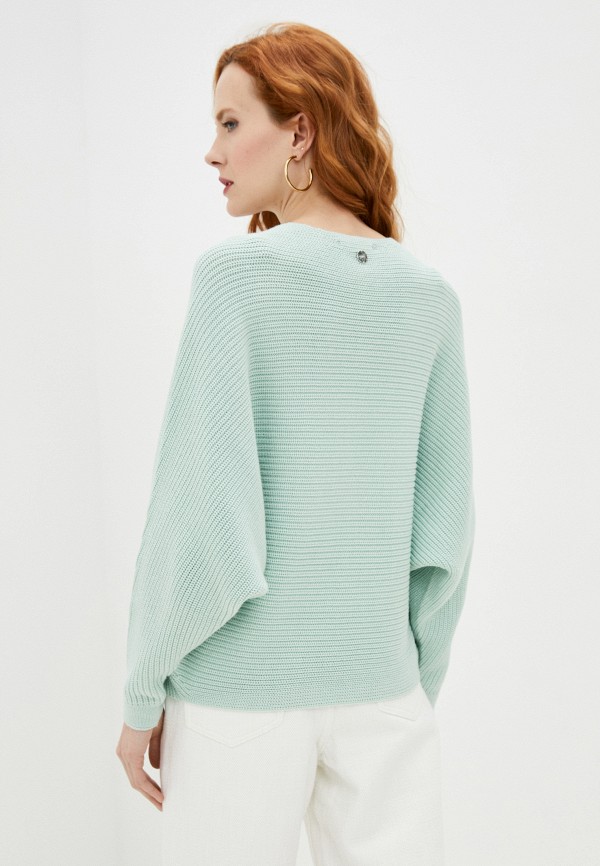 Пуловер Francesco Donni цвет зеленый  Фото 3