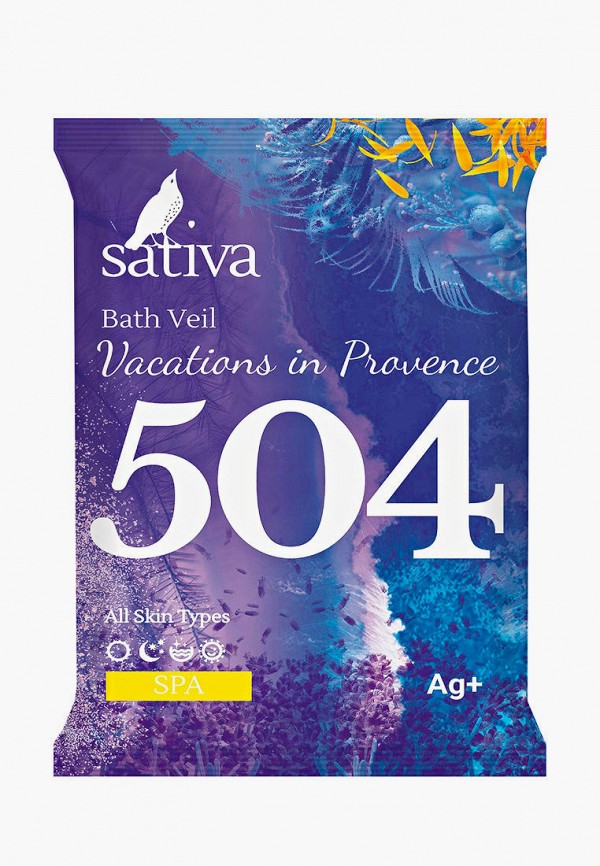 

Пена для ванны Sativa, Белый, Каникулы в провансе №504