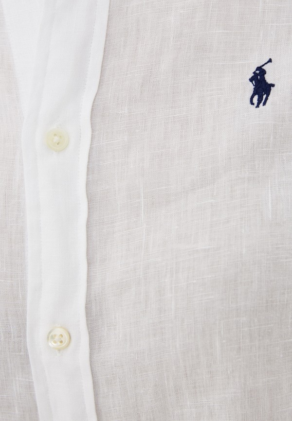 Рубашка Polo Ralph Lauren цвет белый  Фото 5