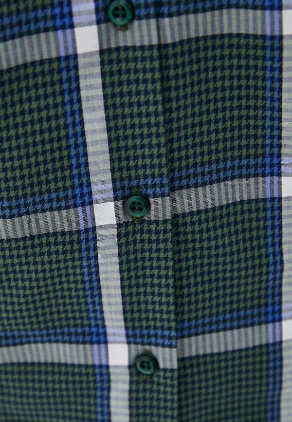 

Рубашка Bawer, Зеленый, Slim fit