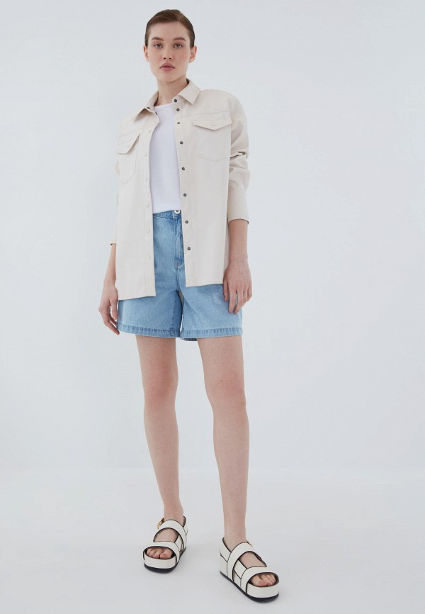 фото Шорты джинсовые zarina