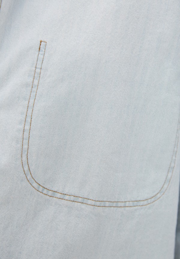 Рубашка джинсовая Concept Club цвет голубой  Фото 4