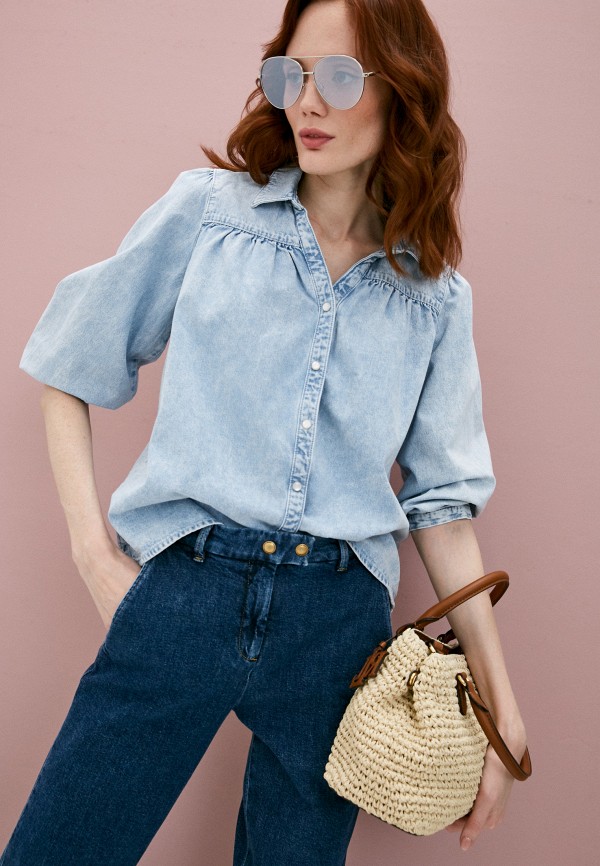 фото Рубашка джинсовая gerard darel