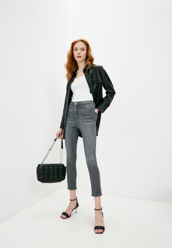 

Джинсы Boss, Серый, SKINNY CROP 1.0