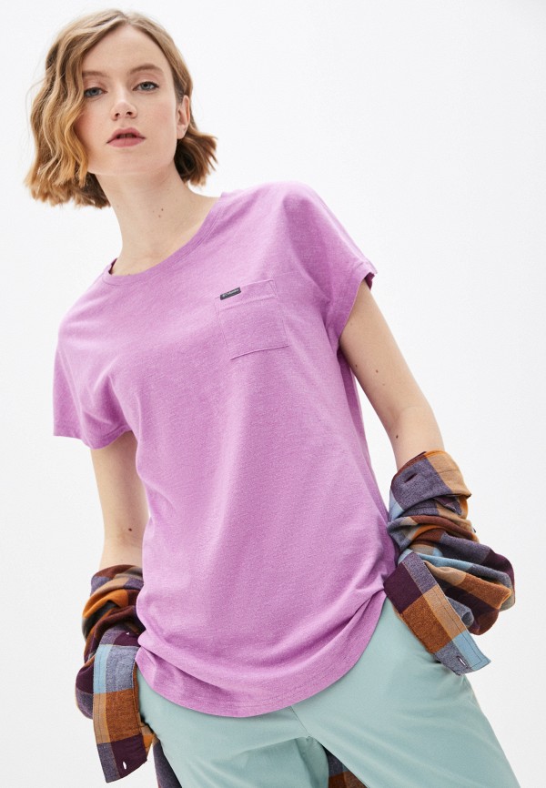 

Футболка спортивная Columbia, Фиолетовый, Cades Cape™