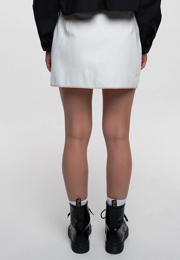 

Юбка джинсовая WhyNotDenim, Белый, WhyNotDenim MP002XW06CW0