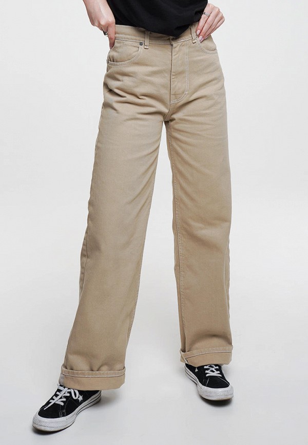 

Брюки WhyNotDenim, Бежевый, WhyNotDenim MP002XW06CW6