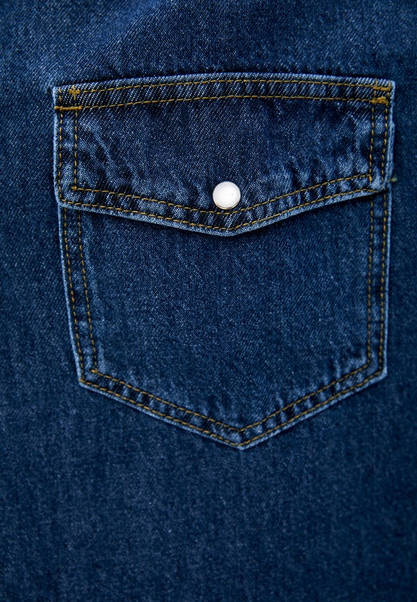 Рубашка джинсовая Top Top цвет синий  Фото 4