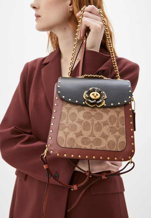 фото Рюкзак и брелок coach