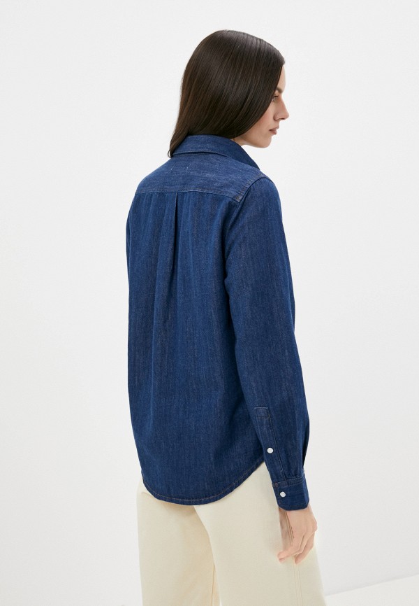Рубашка джинсовая Lacoste цвет синий  Фото 3