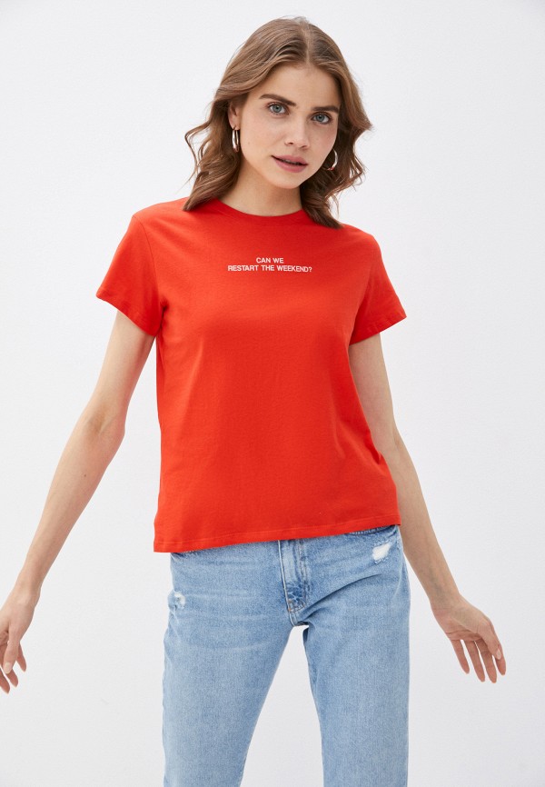 

Футболка Mavi, Красный, SHORT SLEEVE TOP